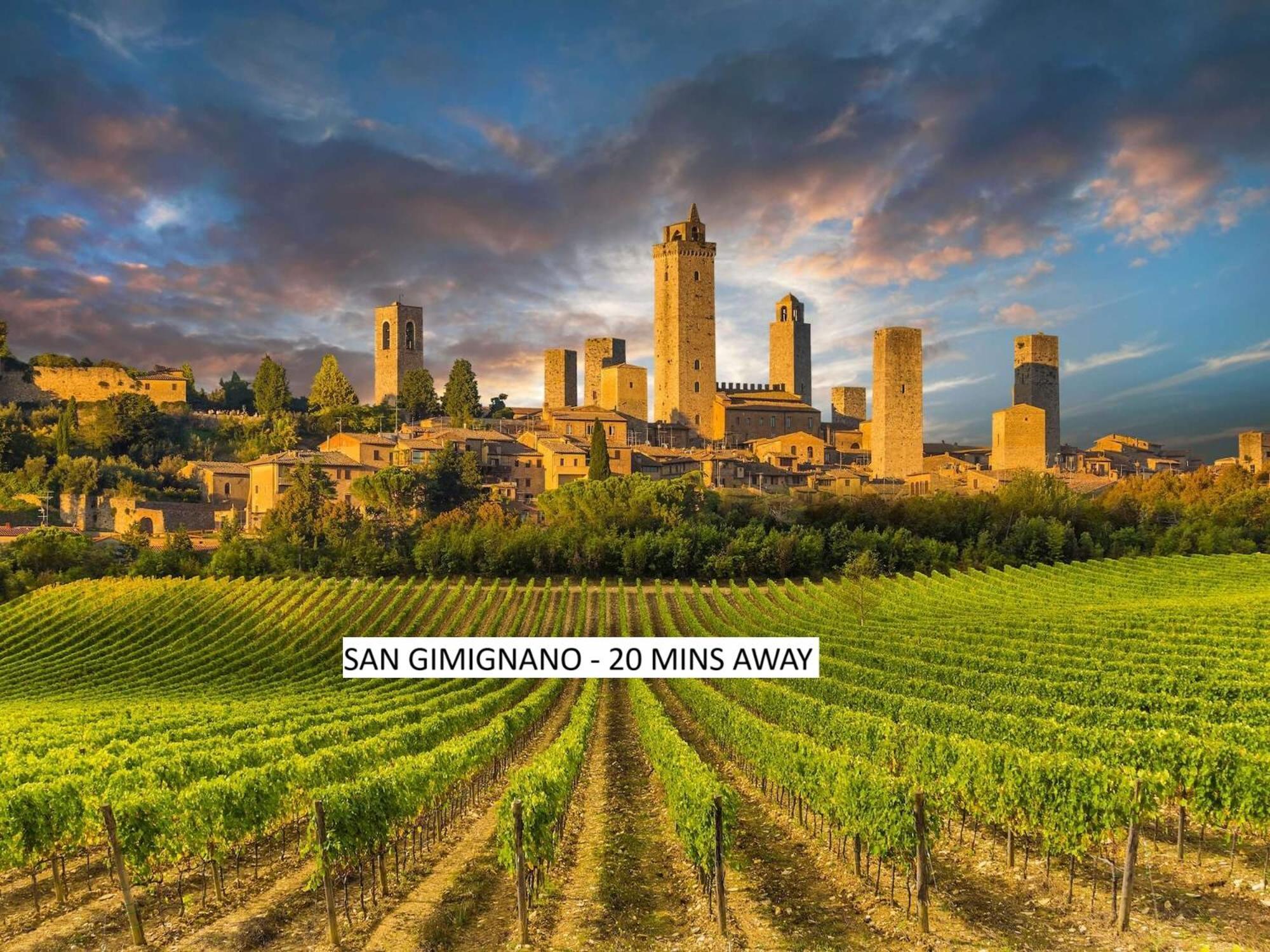 Lacollinatuscany Between San Gimignano And Volterra Exteriör bild